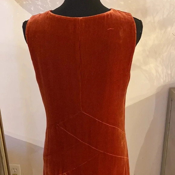 Lafayette 148 New York velvet asymmetrical dress size 6 - Picture 9 of 11